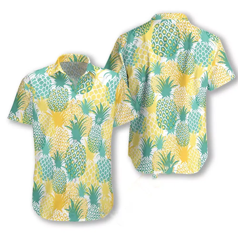 Pineapple Pattern Hawaiian shirts 6 Pineapple Pattern Hawaiian shirts