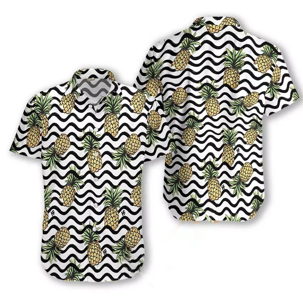 Pineapple Pattern Hawaiian shirts 6 Pineapple Pattern Hawaiian shirts