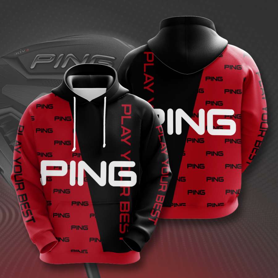 Ping Golf Custom Hoodie 3D 2 Ping Golf Custom Hoodie 3D