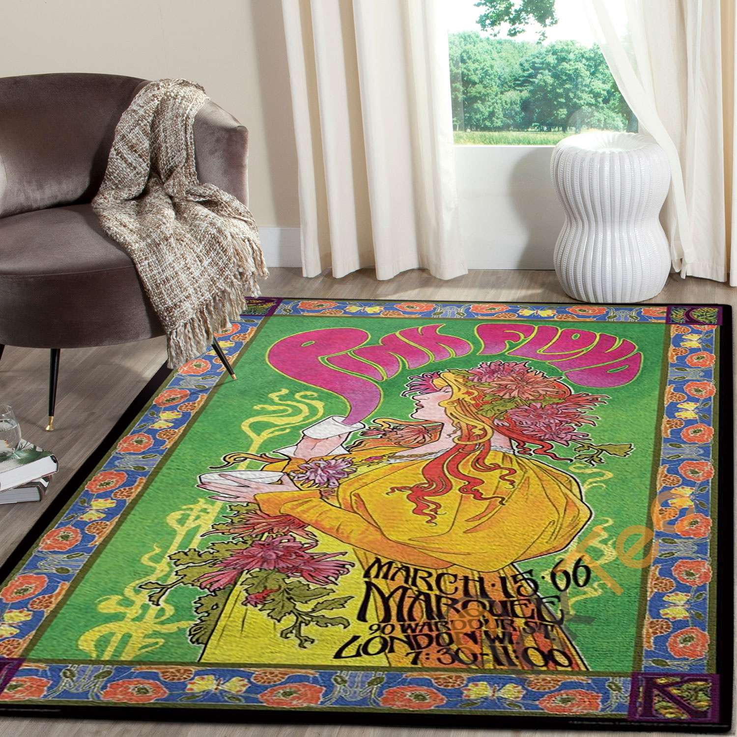 Pink Floyd Marquee ’66 Rug
