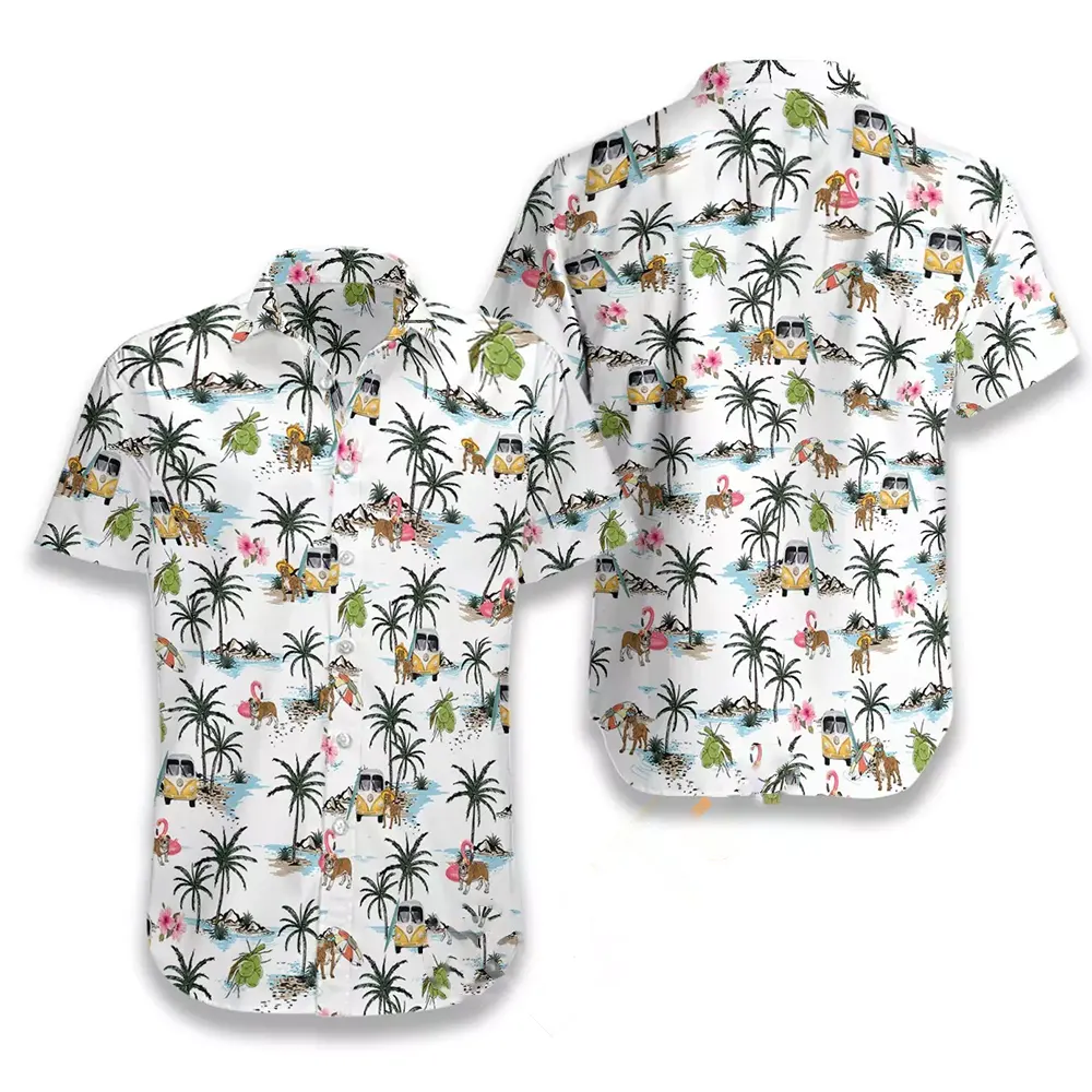 Pitbull Hawaii Hawaiian shirts