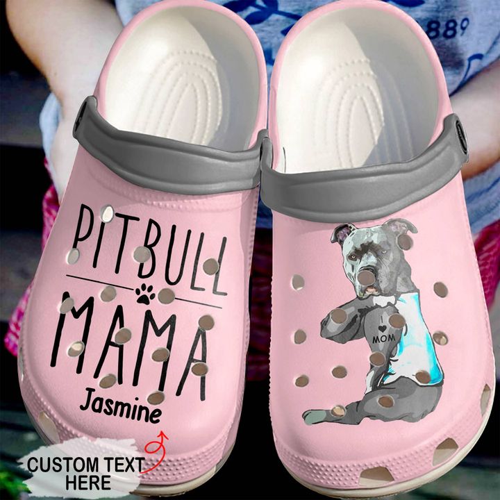 Pitbull Personalized Lover Crocs Clog Shoes 2 Pitbull Personalized Lover Crocs Clog Shoes