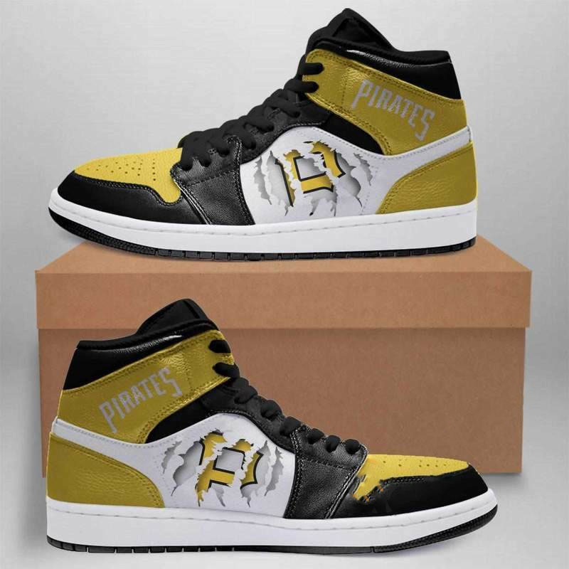 Pittsburgh Pirates Mlb Outdoor Custom Air Jordan Shoes 7 Pittsburgh Pirates Mlb Outdoor Custom Air Jordan Shoes