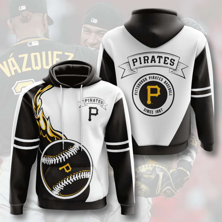 Pittsburgh Pirates Custom Hoodie 3D