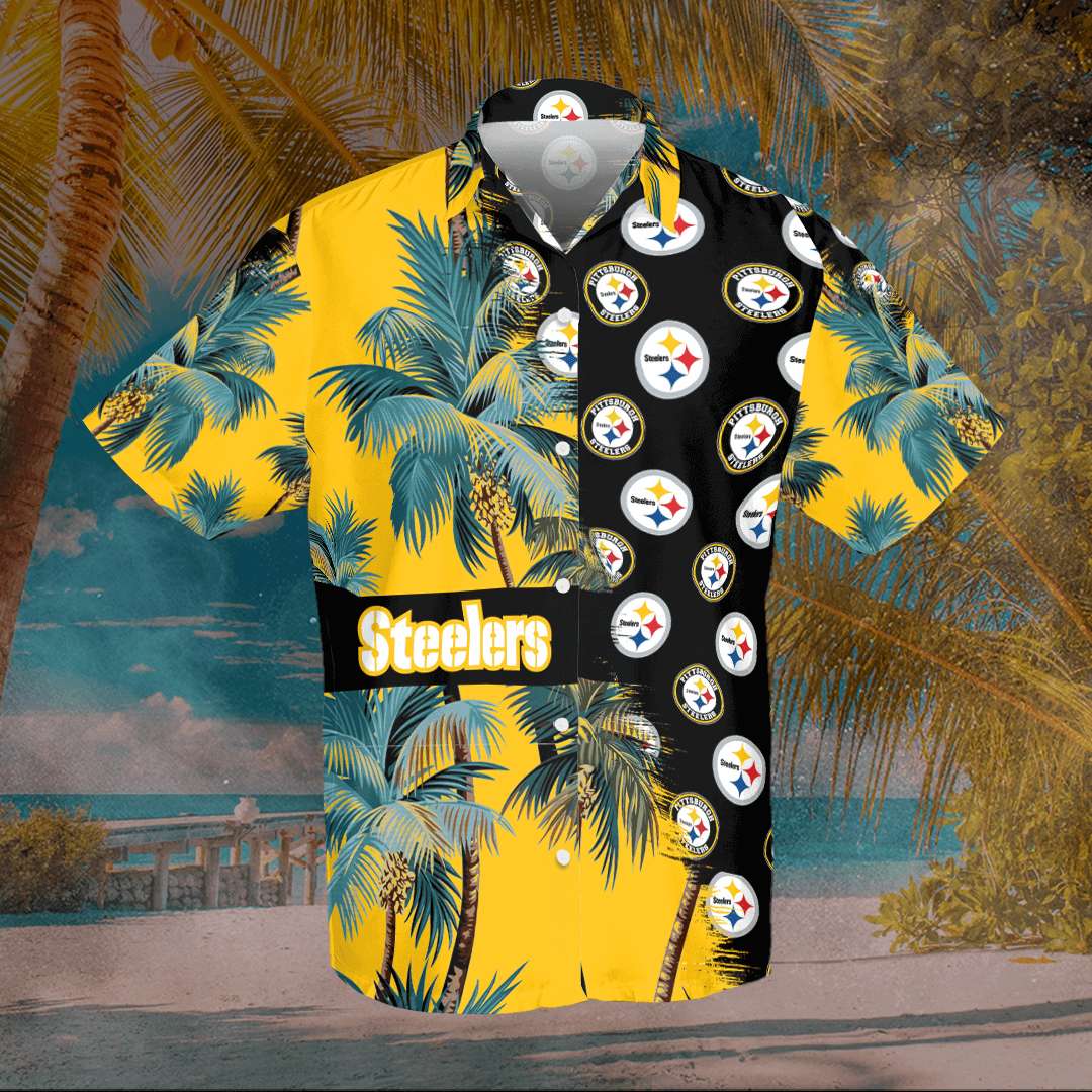 Pittsburgh Steelers Custom Hawaiian shirts 8 Pittsburgh Steelers Custom Hawaiian shirts