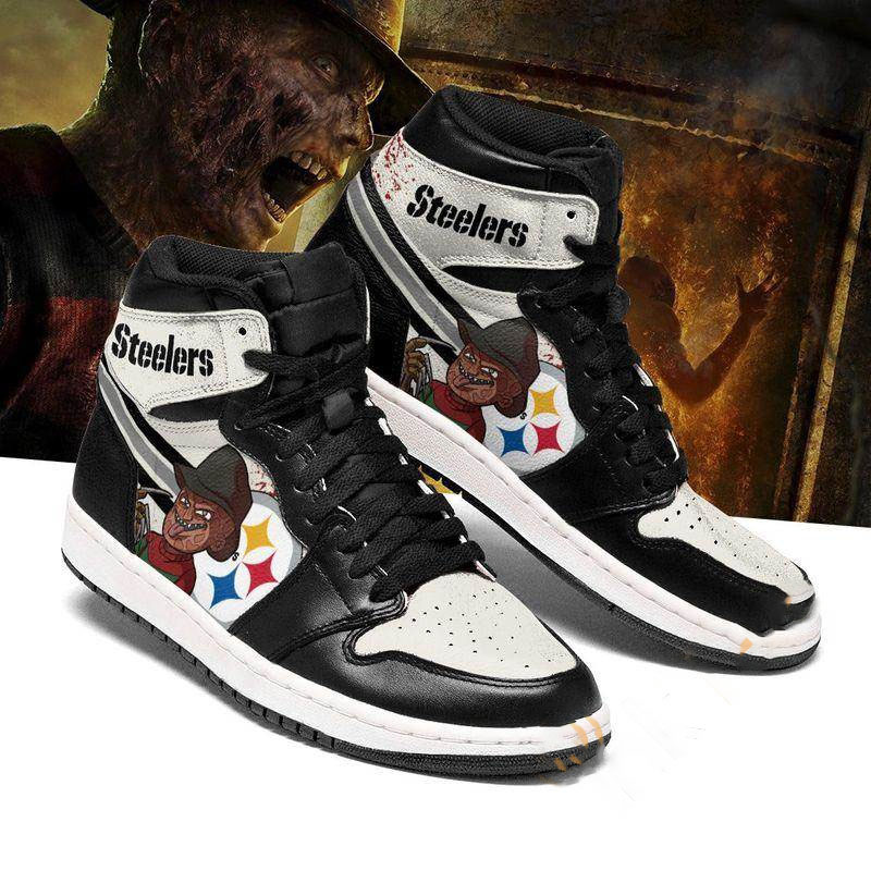 Pittsburgh Steelers Custom Sneaker Air Jordan Shoes 15 Pittsburgh Steelers Custom Sneaker Air Jordan Shoes
