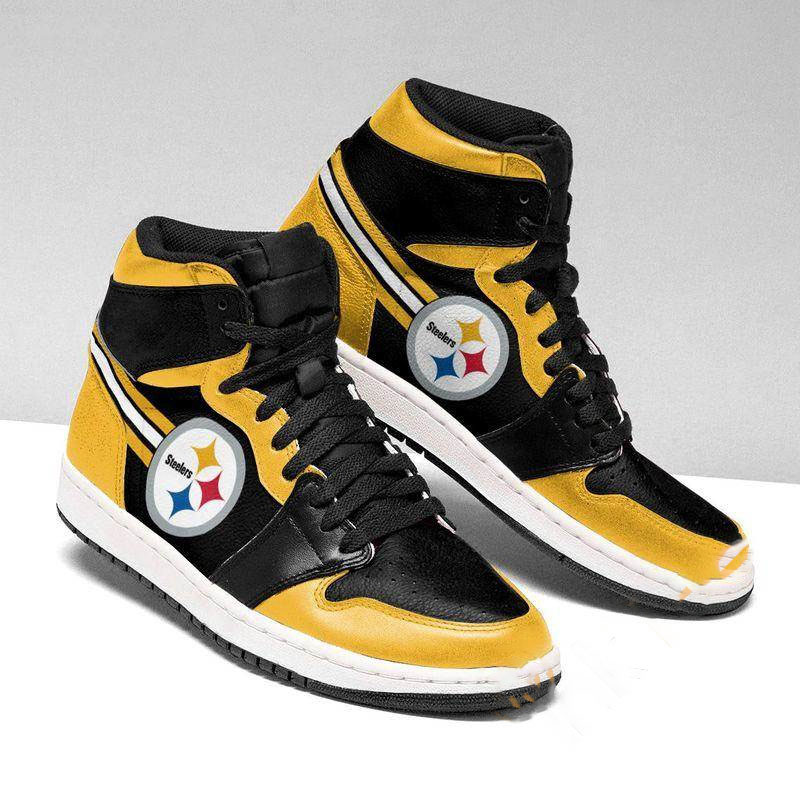 Pittsburgh Steelers Custom Sneaker Air Jordan Shoes 7 Pittsburgh Steelers Custom Sneaker Air Jordan Shoes