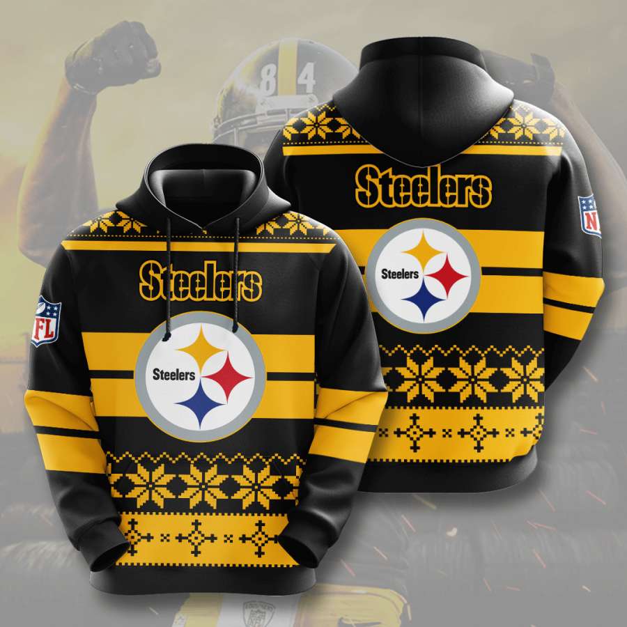 Pittsburgh Steelers Custom Hoodie 3D 5 Pittsburgh Steelers Custom Hoodie 3D