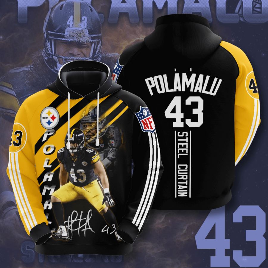 Pittsburgh Steelers Custom Hoodie 3D