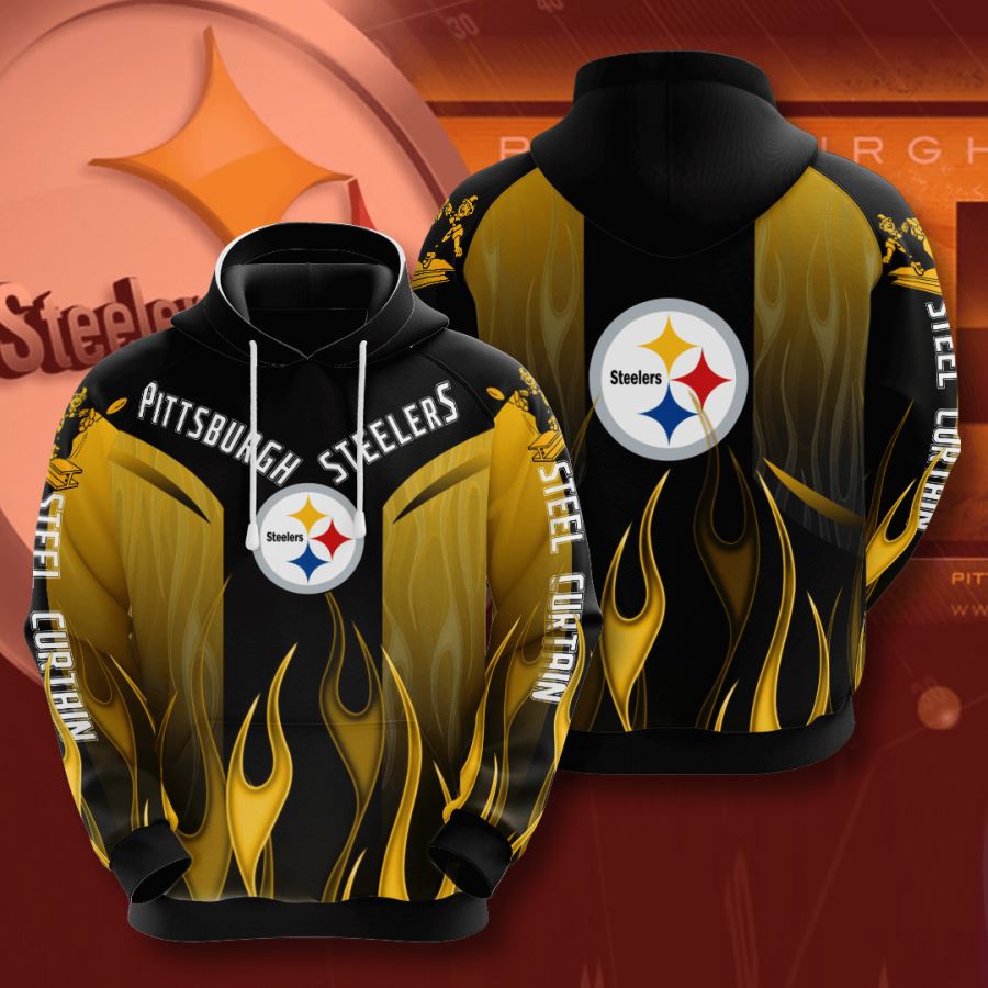 Pittsburgh Steelers Custom Hoodie 3D