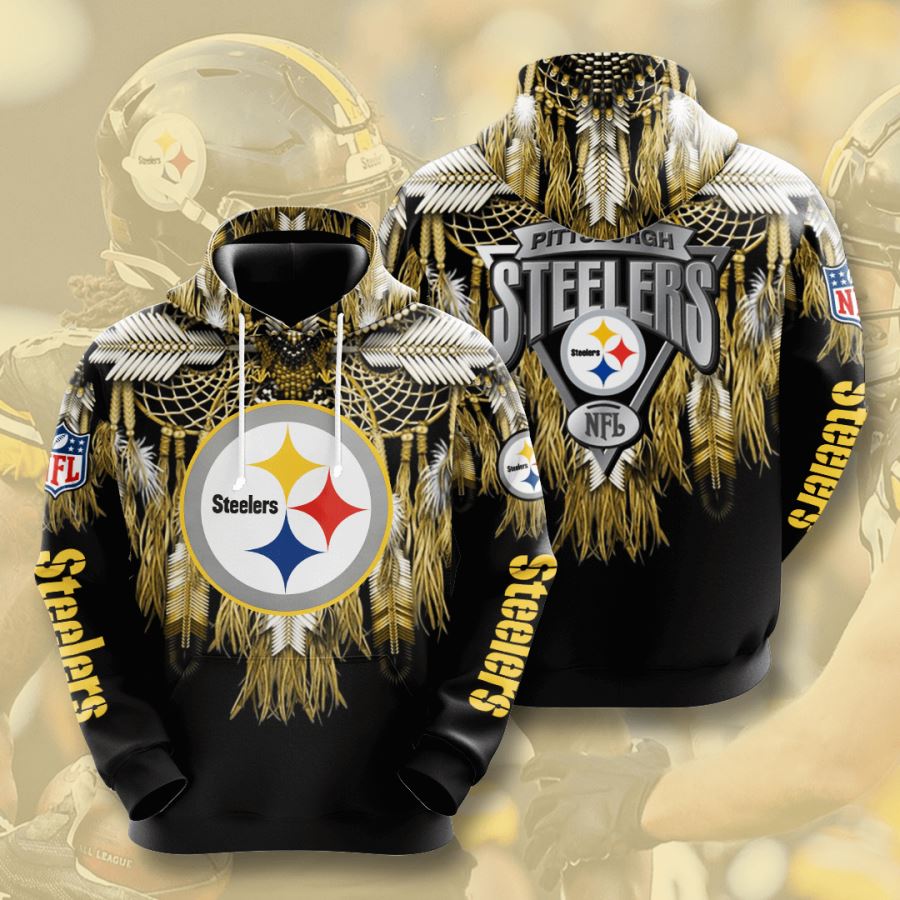 Pittsburgh Steelers Custom Hoodie 3D 1 Pittsburgh Steelers Custom Hoodie 3D