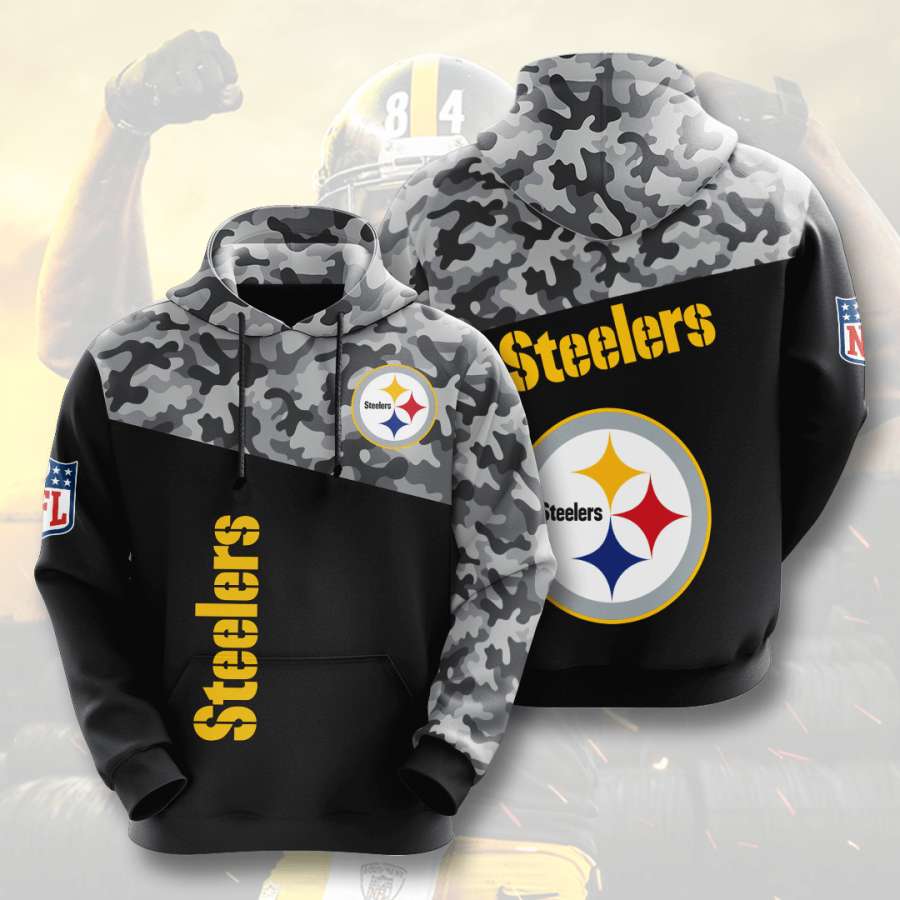 Pittsburgh Steelers Custom Hoodie 3D