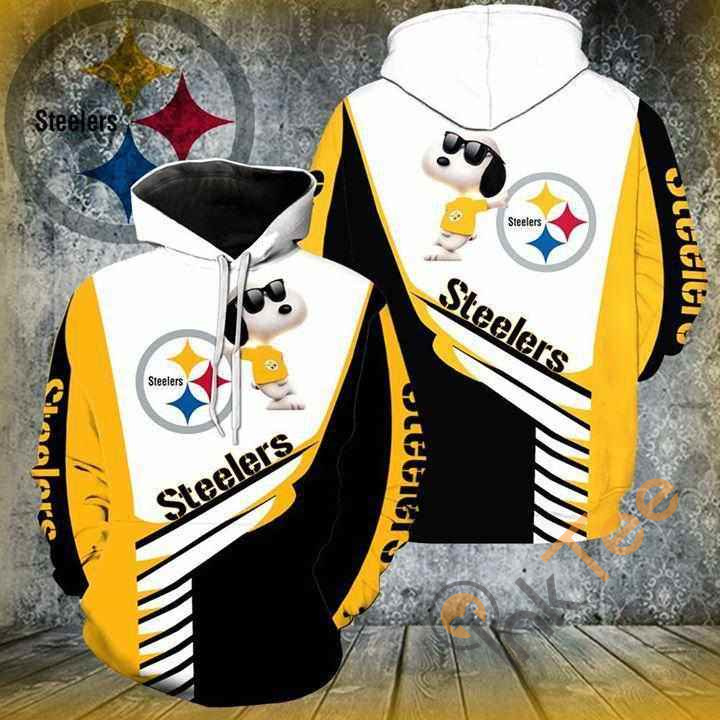 Pittsburgh Steelers Snoopy Hoodie 3d 11 Pittsburgh Steelers Snoopy Hoodie 3d