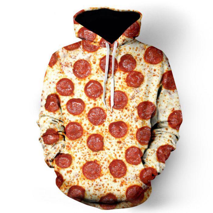 Pizza Time Funnys Hoodie 3D