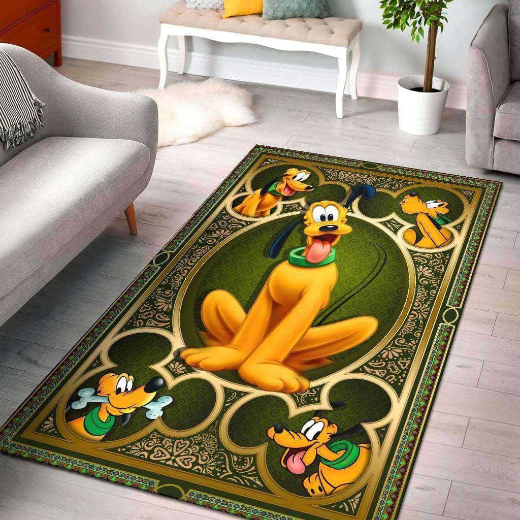 Pluto Disney Love Floor Decorative Rug 3 Pluto Disney Love Floor Decorative Rug