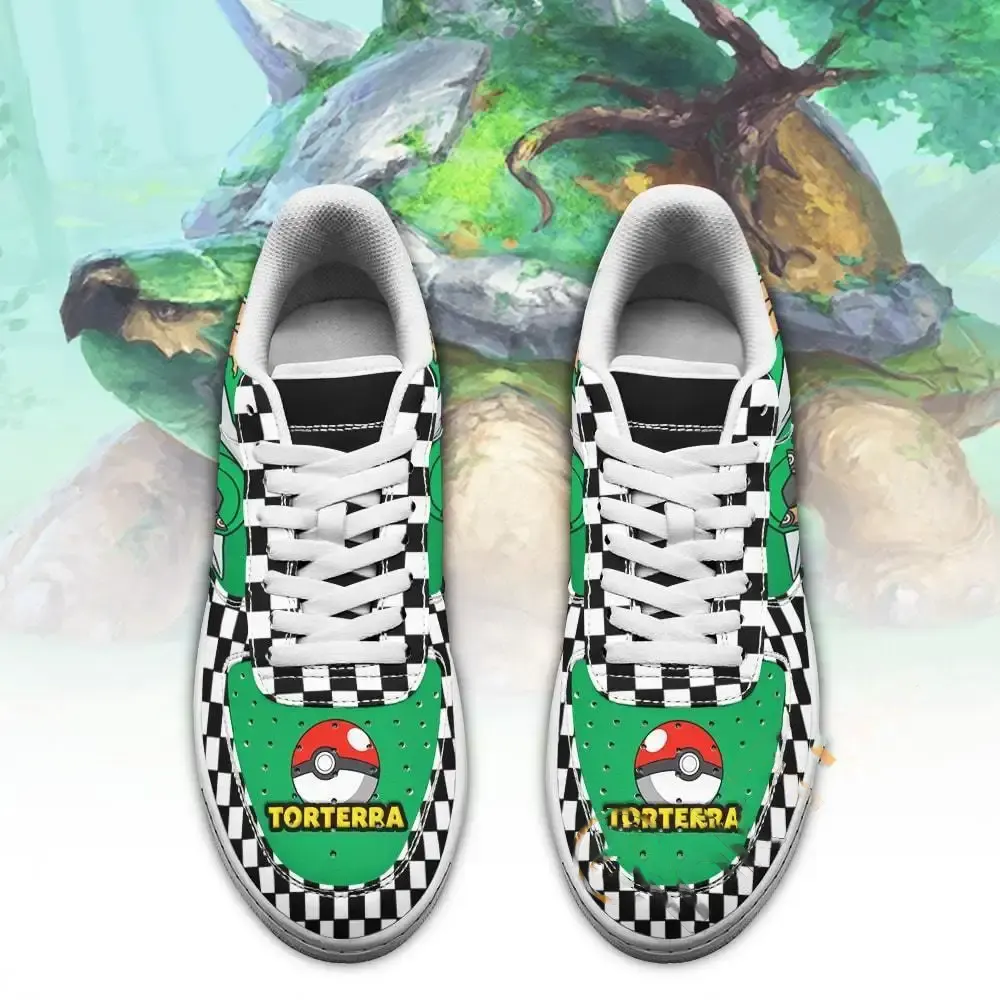 Poke Torterra Checkerboard Custom Pokemon Amazon Nike Air Force Shoes 6 Poke Torterra Checkerboard Custom Pokemon Amazon Nike Air Force Shoes