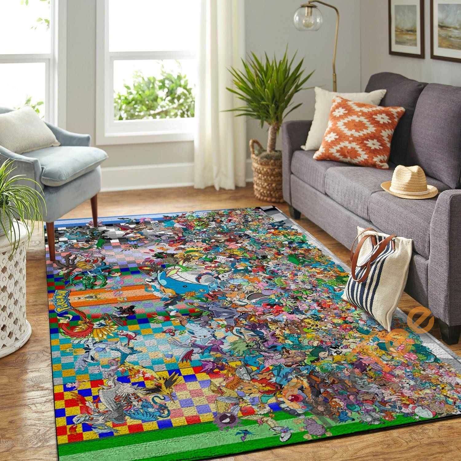 Pokemon Area Rug 3 Pokemon Area Rug