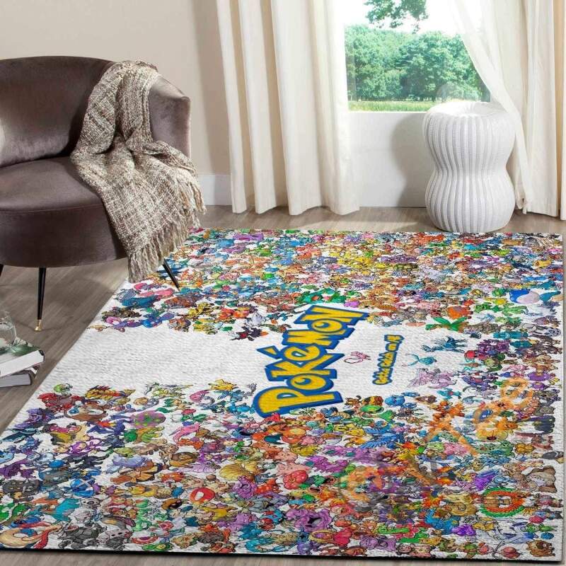 Pokemon Area Rug 3 Pokemon Area Rug
