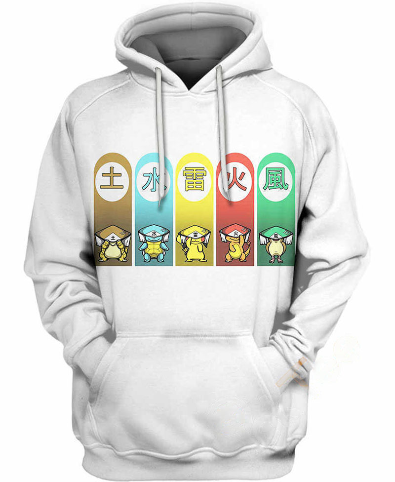 Pokemon Kage Hoodie 3D