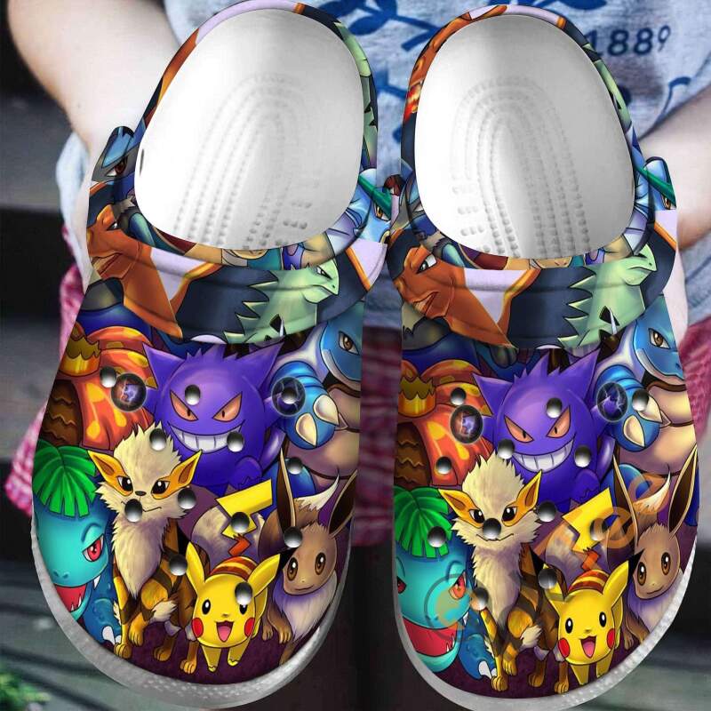Pokemon Pikachu Crocs Clog Shoes