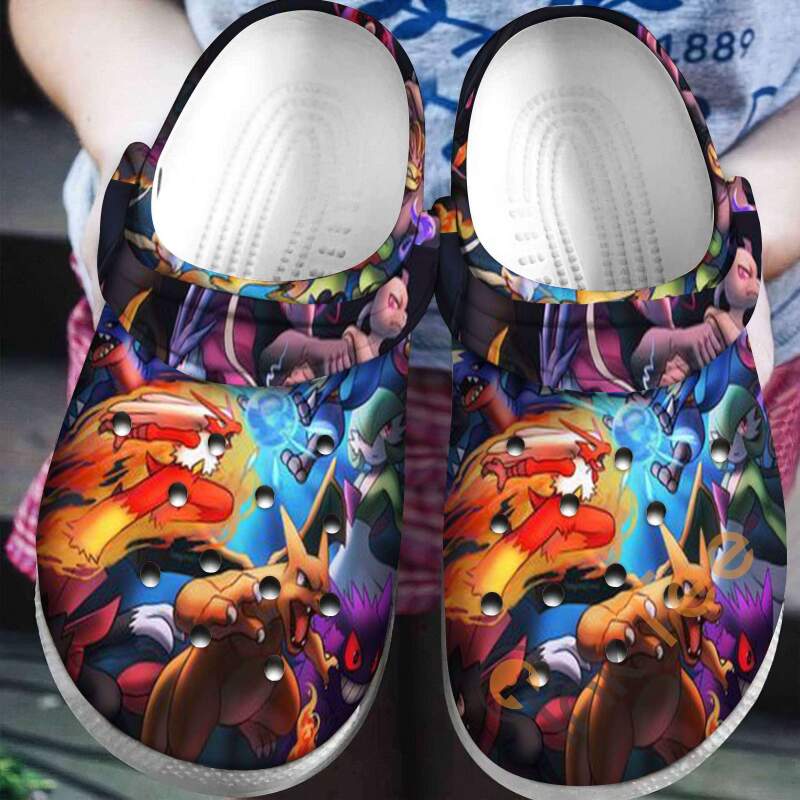 Pokken Tournament Crocs Clog Shoes