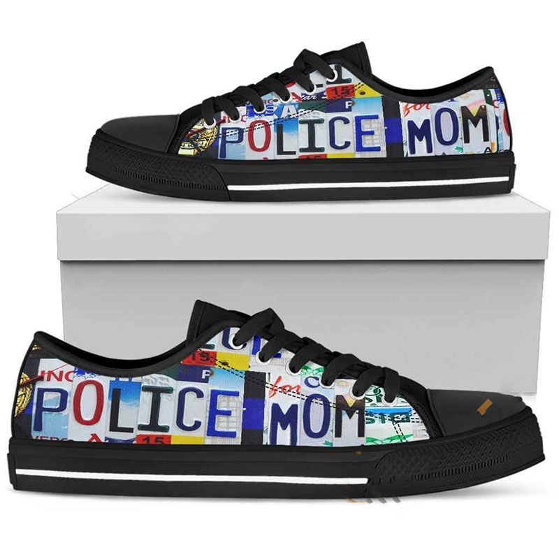 Police Mom Low Top Shoes 3 Police Mom Low Top Shoes