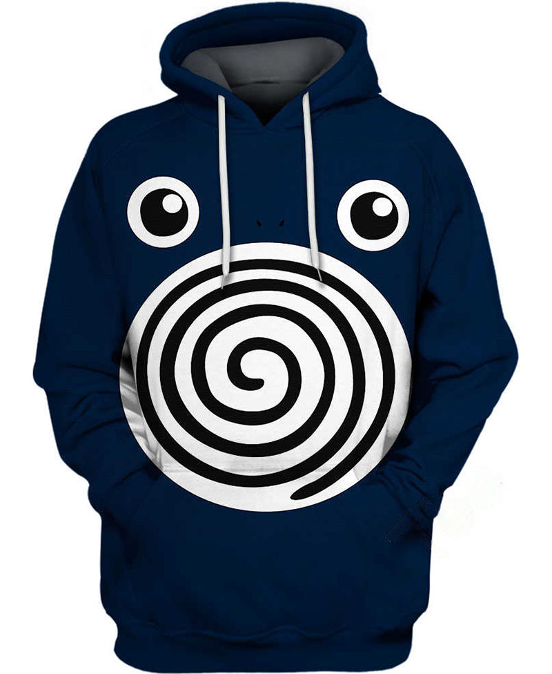 Poliwhirl Hoodie 3D
