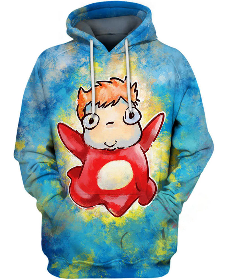 Ponyo Magic Hoodie 3D