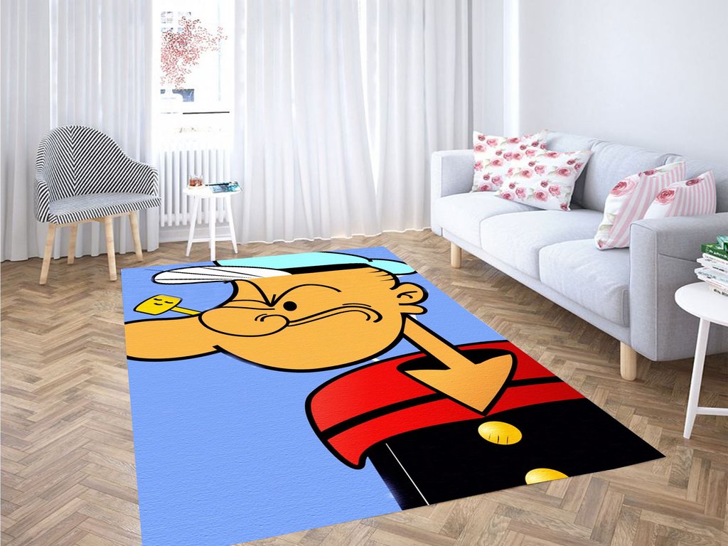 Popeye Cartoon Living Room Modern Carpet Rug 1 Popeye Cartoon Living Room Modern Carpet Rug