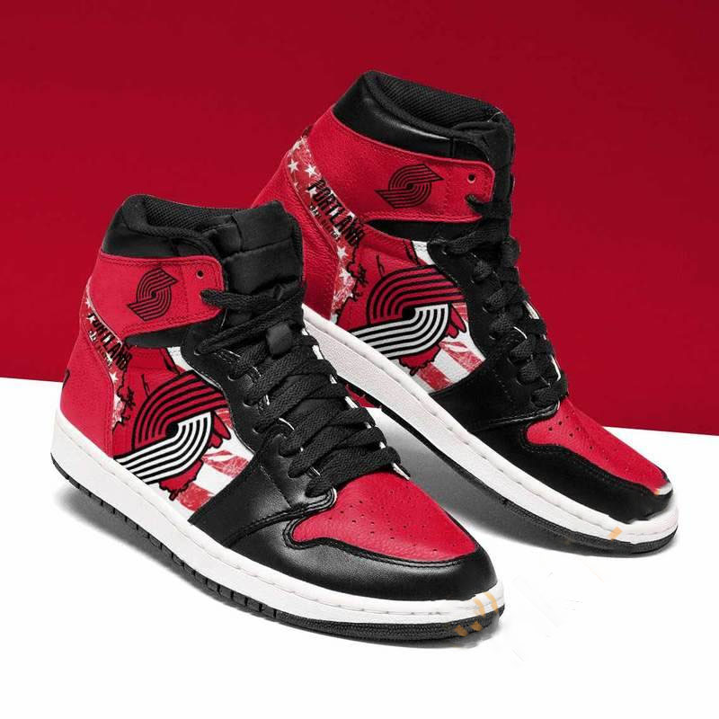 Portland Trail Blazers Custom Air Jordan Shoes