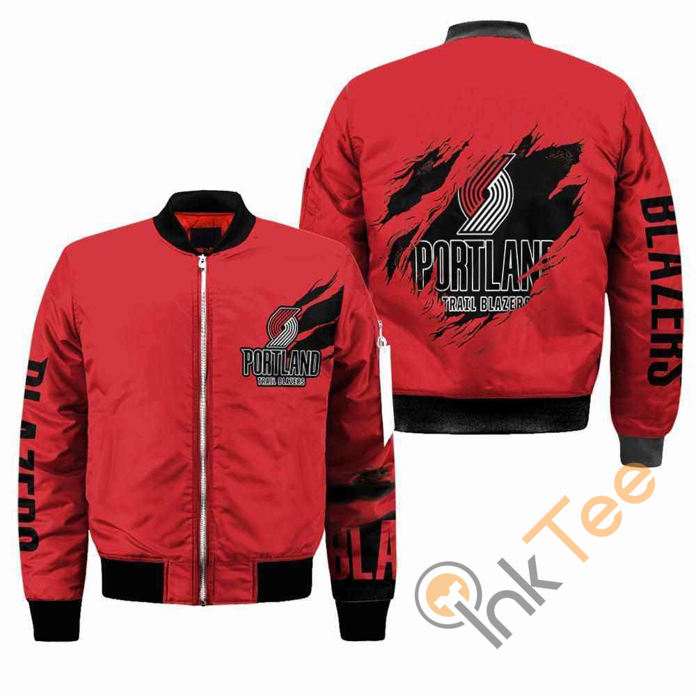 Portland Trailblazers NBA Apparel Best Christmas Gift For Fans Bomber Jacket