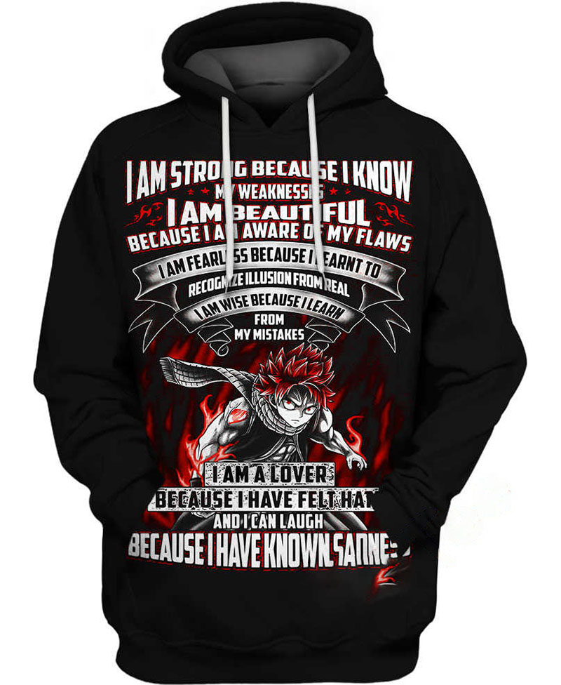 Power Of Natsu Dragneel Hoodie 3D 5 Power Of Natsu Dragneel Hoodie 3D