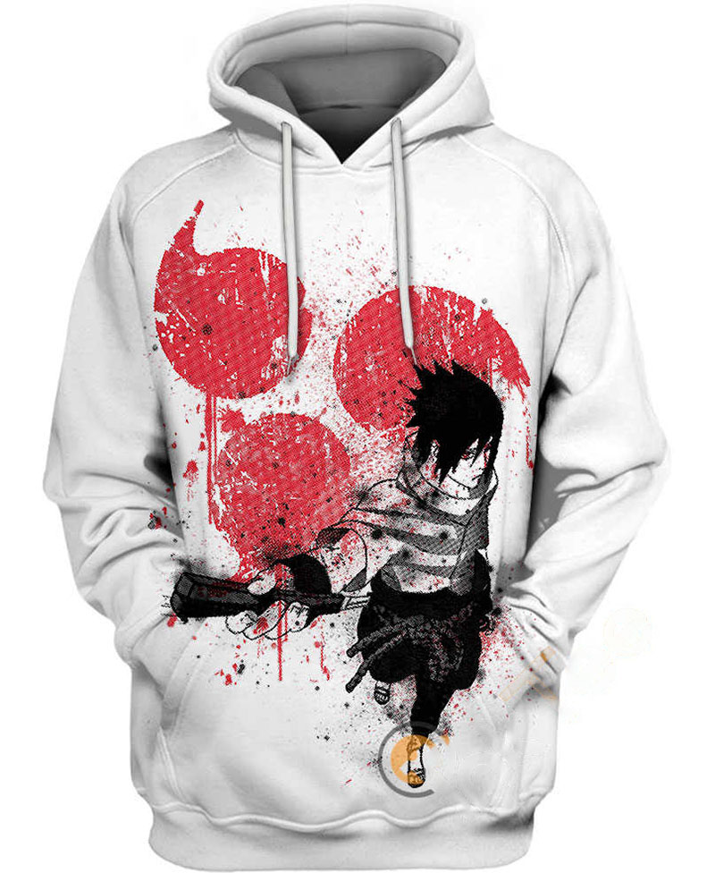 Powerful Sharingan Kakashi Hatake Hoodie 3D