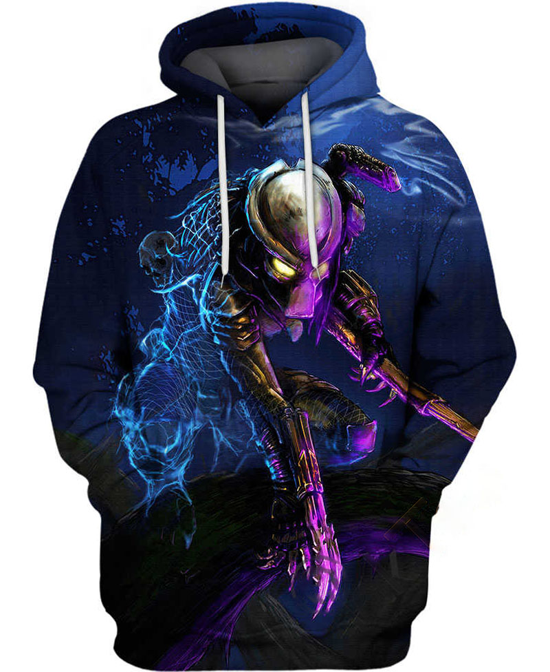 Predator Color Hoodie 3D