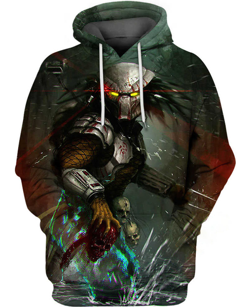 Predator Laser Hoodie 3D
