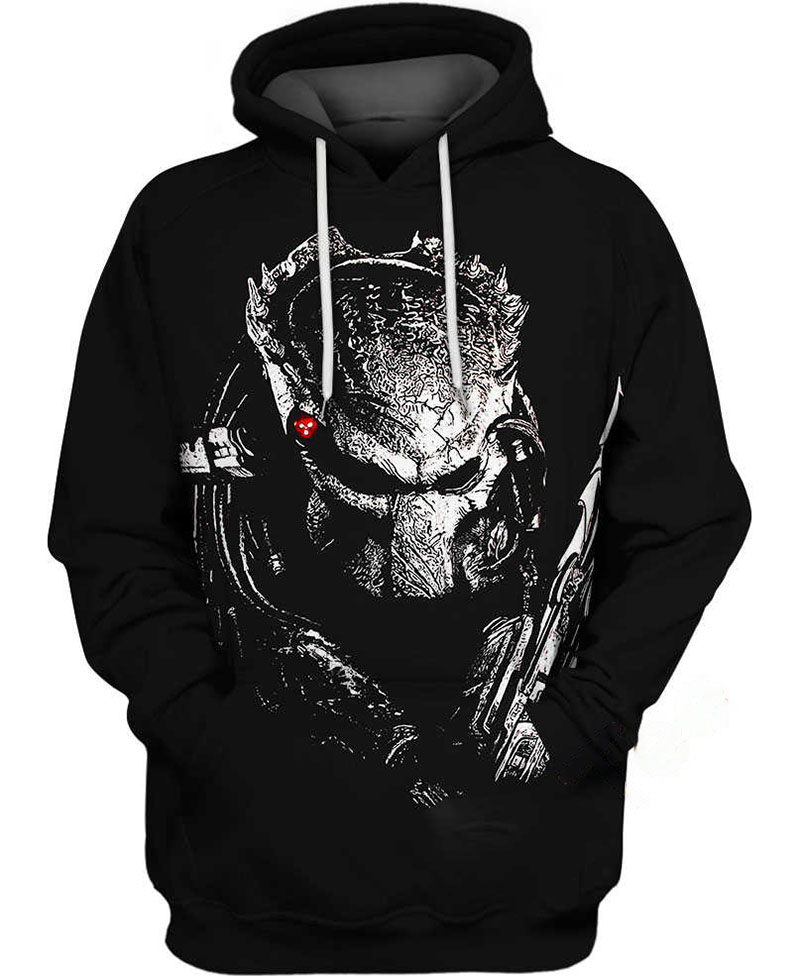 Predator Scratchboard Hoodie 3D 11 Predator Scratchboard Hoodie 3D