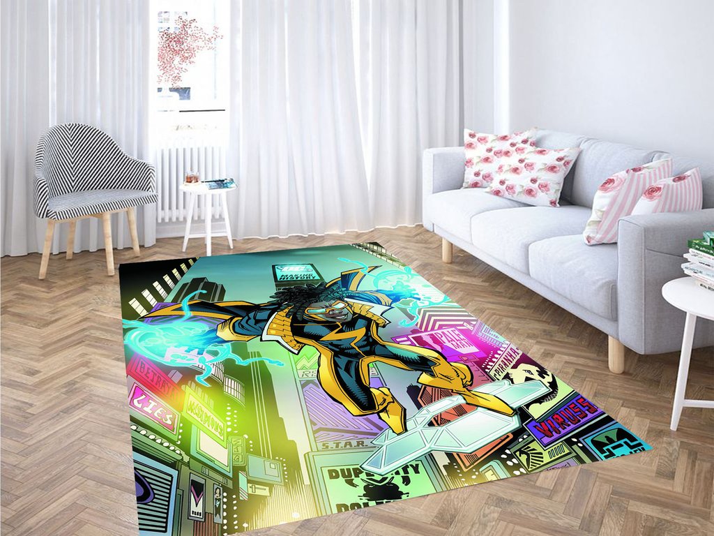 Prime Earth Cartoon Network Living Room Modern Carpet Rug