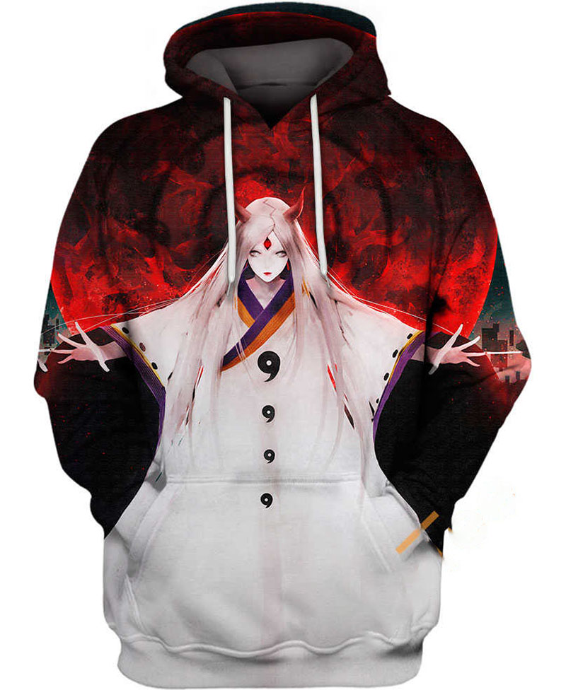 Princess Kaguya Otsutsuki Hoodie 3D 14 Princess Kaguya Otsutsuki Hoodie 3D