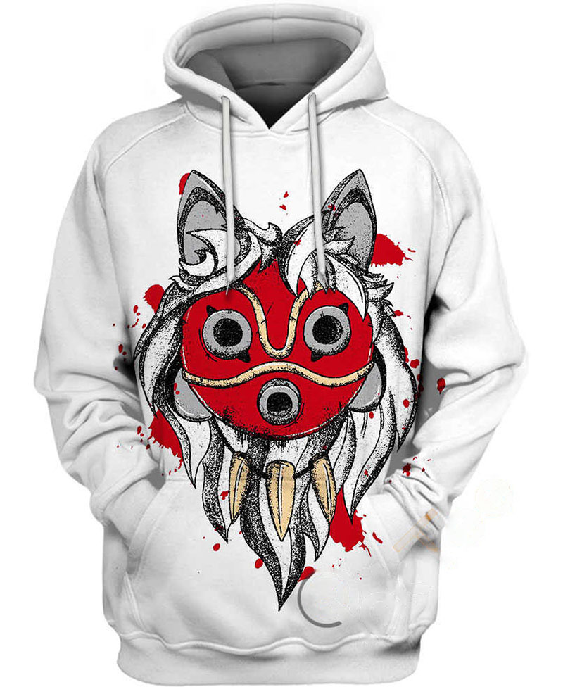 Princess Mask Hoodie 3D