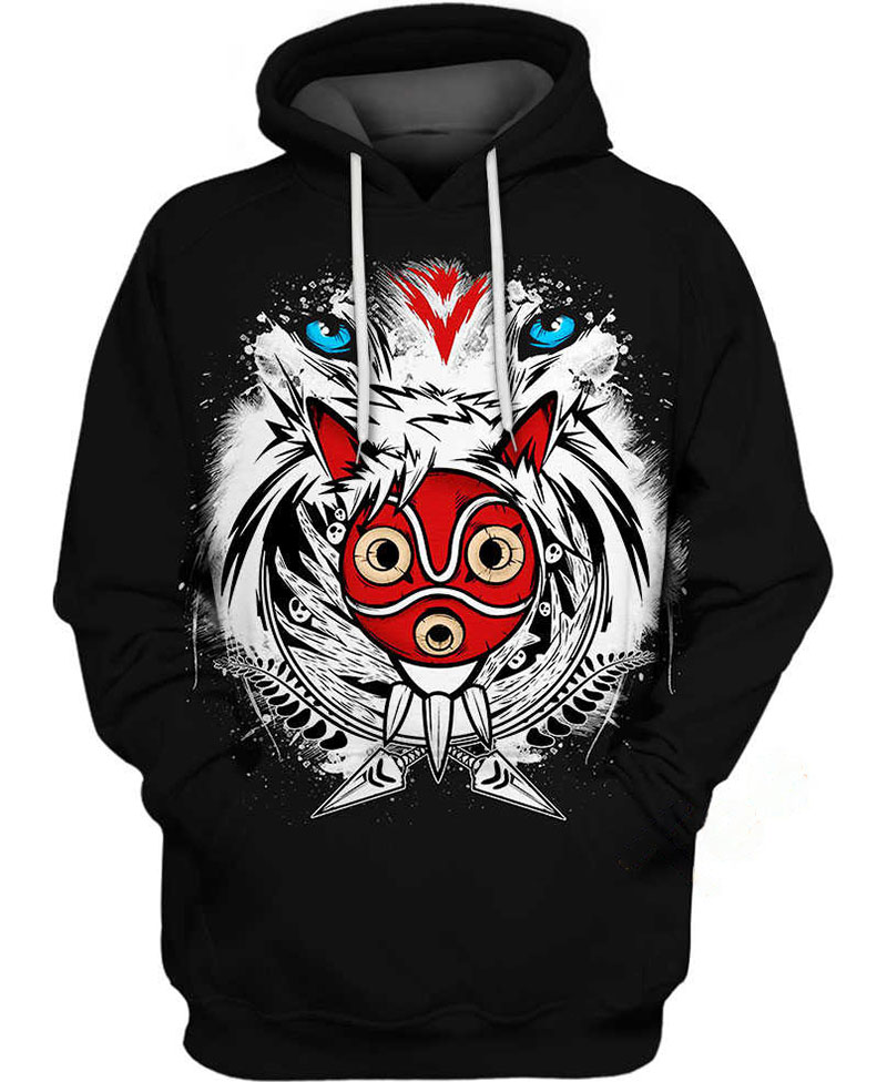 Princess Mononoke Hoodie 3D