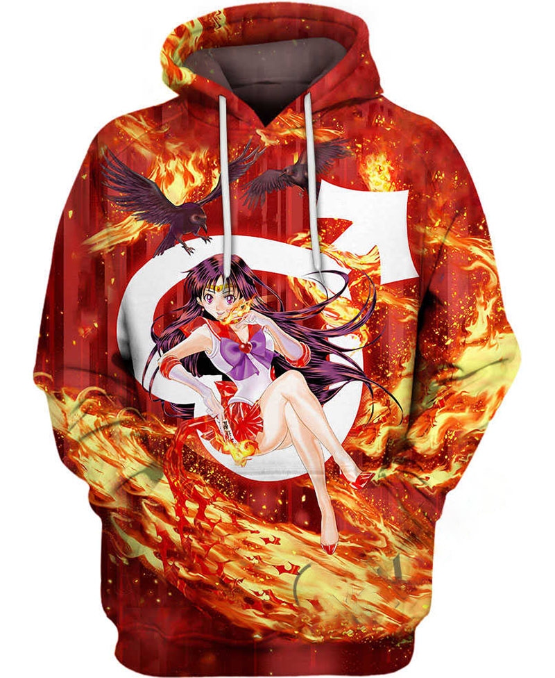 Princess Sailor Mars Hoodie 3D