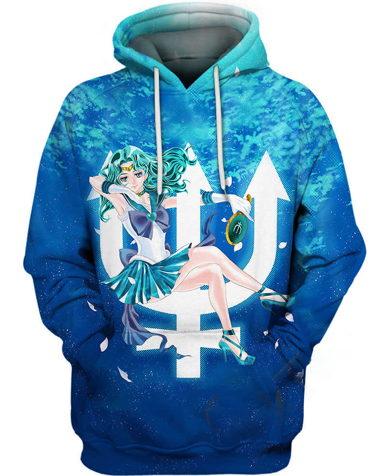 Princess Sailor Neptune Hoodie 3D