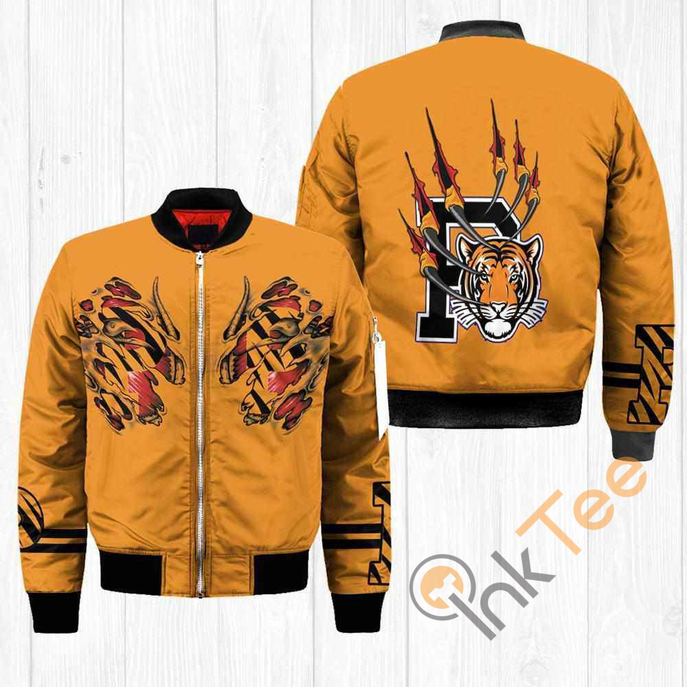 Princeton Tigers NCAA Claws Apparel Best Christmas Gift For Fans Bomber Jacket