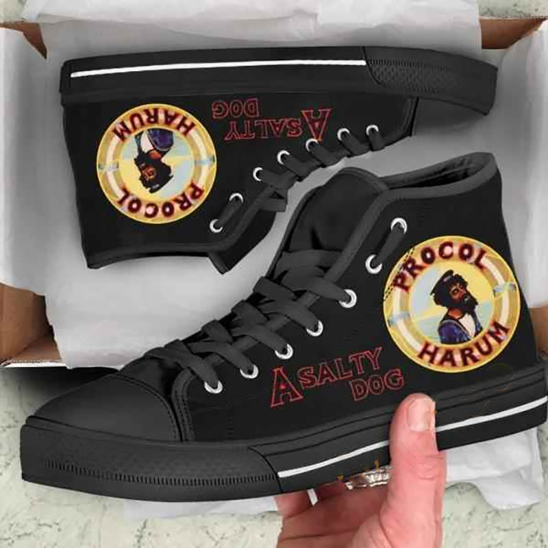 Procol Harum A Salty Dog High Top Shoes