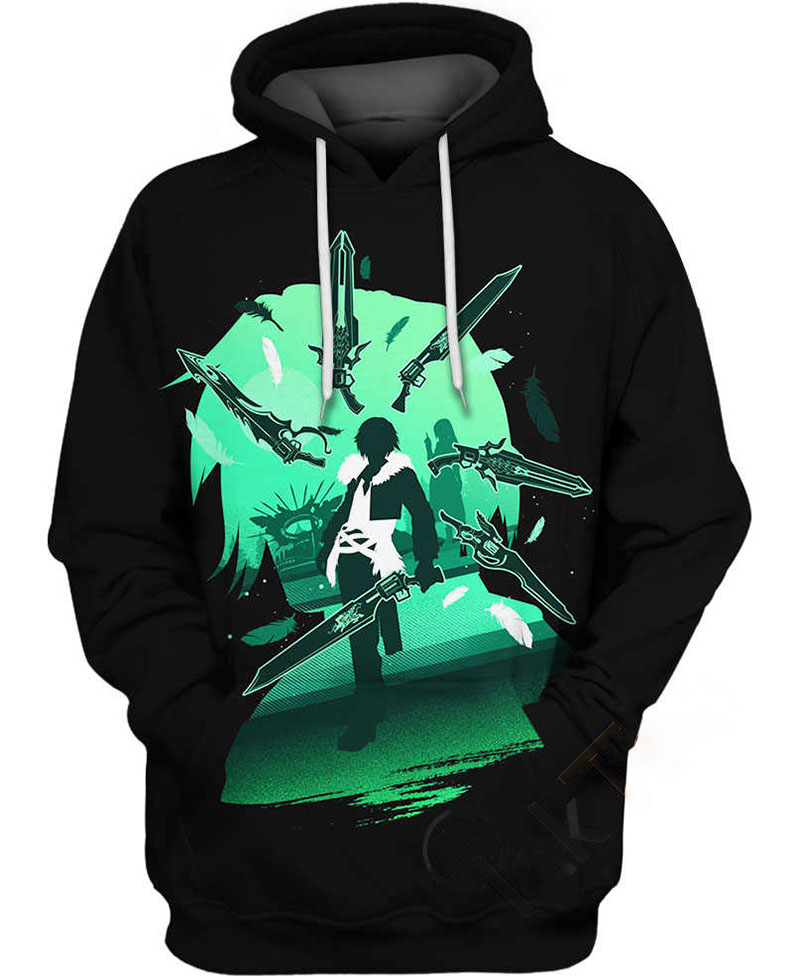Protagonist Squall Hoodie 3D 11 Protagonist Squall Hoodie 3D