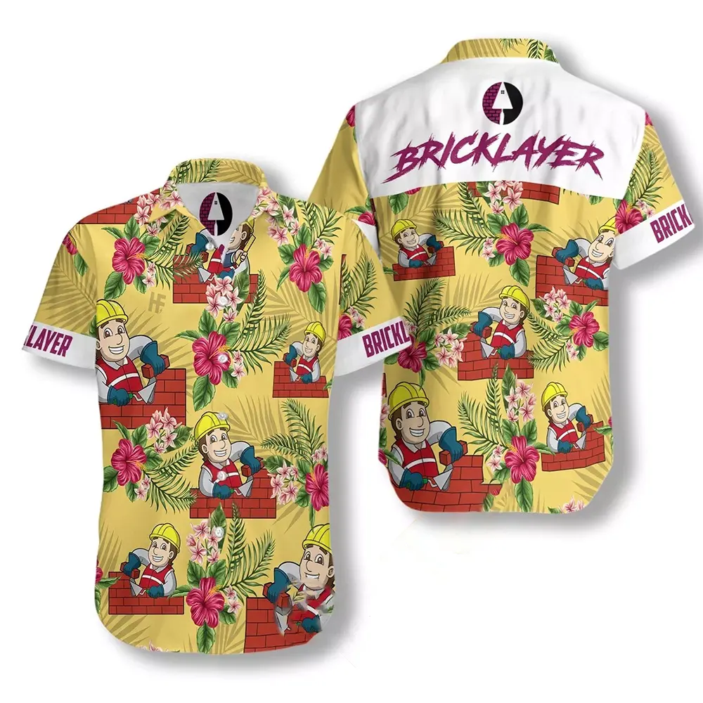 Proud Bricklayer Hawaiian shirts