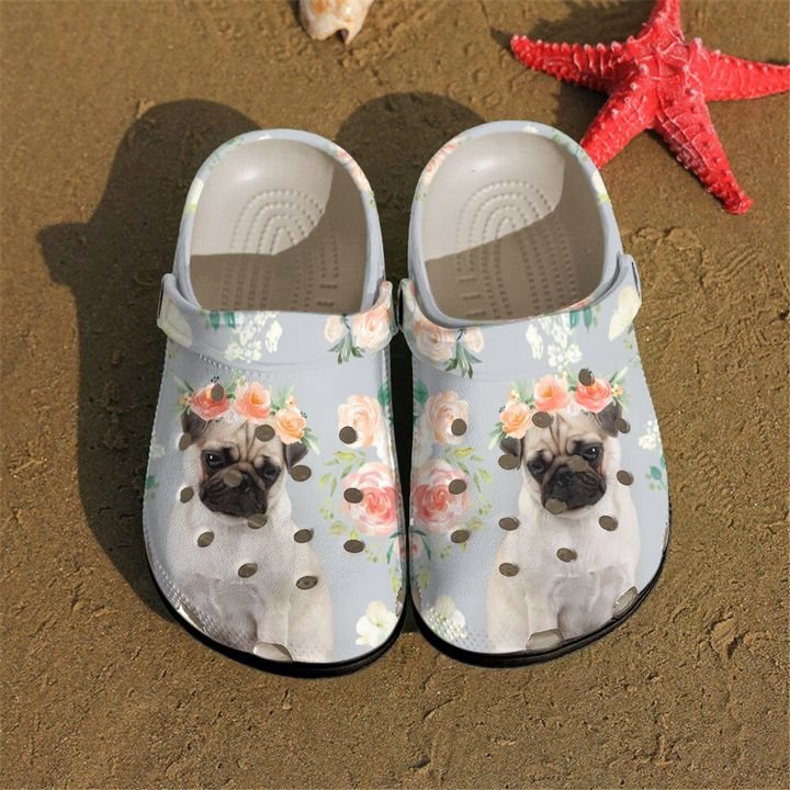 Pug Baby Crocs Clog Shoes 8 Pug Baby Crocs Clog Shoes