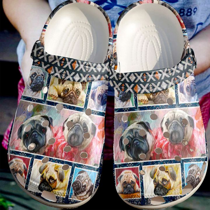 Pug Cute Pugs Crocs Clog Shoes