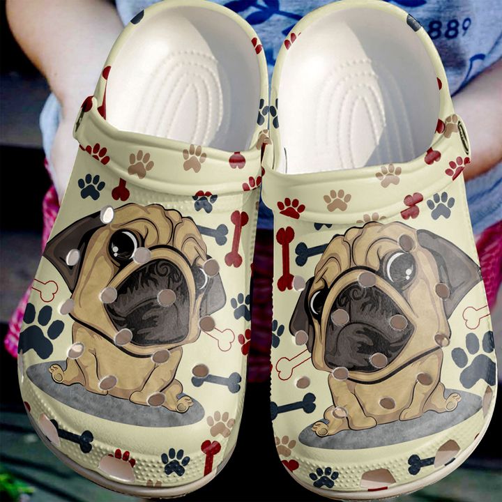 Pug Cute Crocs Clog Shoes 8 Pug Cute Crocs Clog Shoes