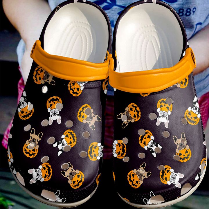 Pug Jack-o’-pugs Crocs Clog Shoes
